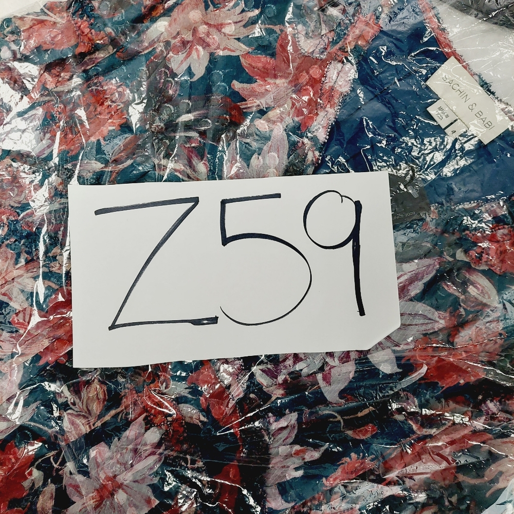NEW Sachin & Babi Veronica Viscose Floral Midi Dress Z59 - Picture 9 of 9